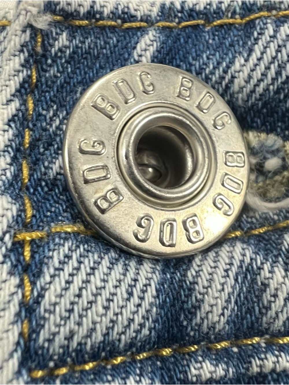 BDG Kayla LowRider Jeans Low Rise Slouchy Boyfriend Vintage Blue 26 - Picture 6 of 14